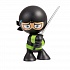 Фигурка ниндзя Мастер Пук из серии Fart Ninjas, черный, 9 см.  - миниатюра №1